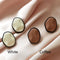 Women Round Women Gift Enamel Earring Geometric Stud Earrings Earrings Jewelry