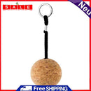 50mm Floating Cork Keyring Water Buoyant Ball Floating Kayak Surf Float Keychain
