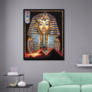 5D Drawing Full Round Drill Egyptian Portrait Diamond Painting DIY Ornaments Kit