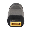 5.5x2.1mm Female to Square Plug Converter for Lenovo ThinkPad 10 Helix 2 Newly