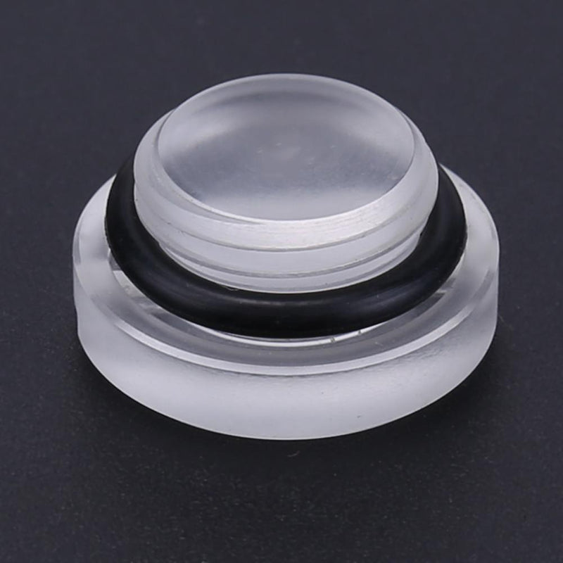 ALLOYSEED 1pc G1/4 Threaded Acrylic Hose Straight Plug for PC Water Cooling Sy