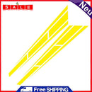 1 Pair Vinyl Car Hood Stickers Racing Sports Stripe Engine Cover Styling Decals