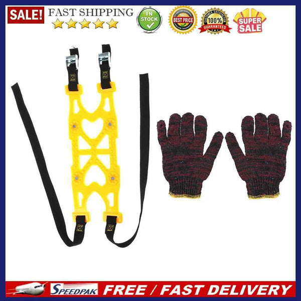 6pcs TPU Snow Chains Car Suit Anti Slip Tyre Universal Winter Roadway Safet