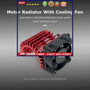 25000rpm 8.4V Motor Heat Sink with Cooling Fan RC Heatsink for 380 390 2838 2845