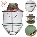 Camouflage Mosquitoes Net Fishing Hat Bee keeping Insects Prevention Cap Newly