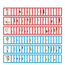 Early Childhood Educational Pocket Mixed Sound Teaching Aids Insert Card