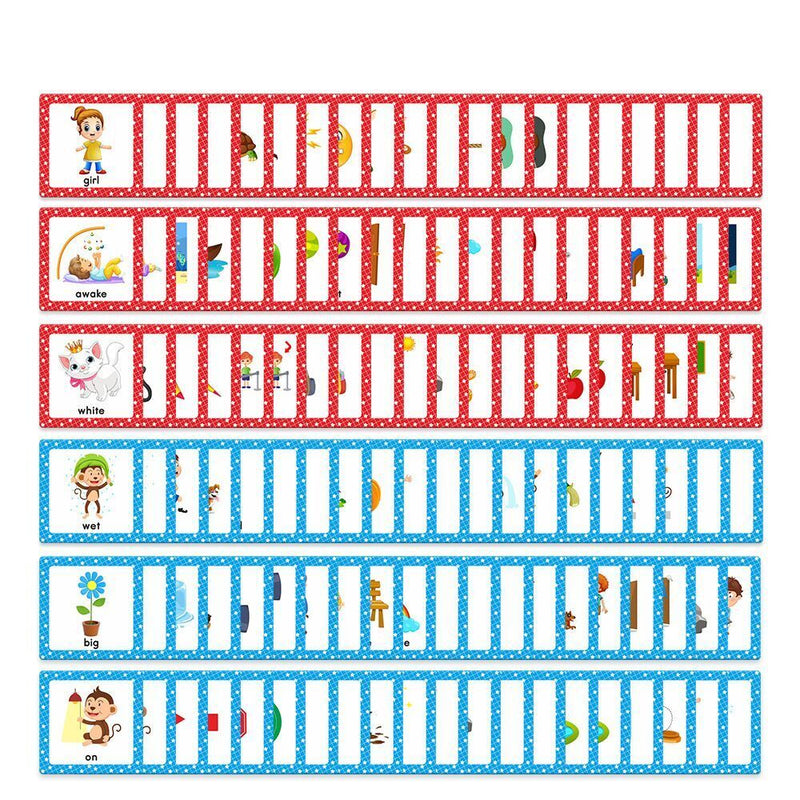 Early Childhood Educational Pocket Mixed Sound Teaching Aids Insert Card