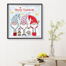 11CT 3 Beach Full Embroidery Goblin Cotton Print Cross Stitch Home Decoration
