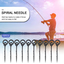 10pcs Hook Bait Sting Boilies Pin Pike Maggot Ronnie Rig Carp Fishing Tackle