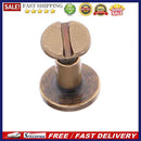 20pcs Copper Leather Craft Belt Wallet Solid Brass Nail Rivets Screws(8)