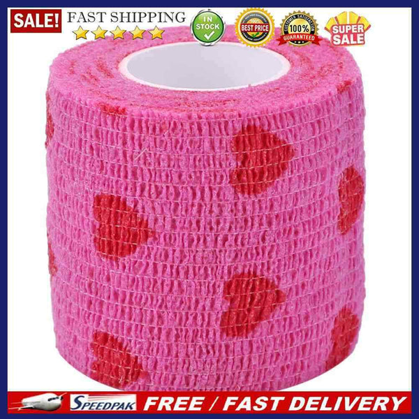 Breathable Tearing Pet Dog Cat Leg Cover Non-woven Self-adhesive Elastic Ba