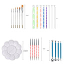 Handcraft DIY Dotting Pen Brushes Ceramic Tool Mandala Art Tools Sculpture Clay