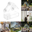 Clear House Window Bird Feeder Birdhouse With Suction Feedi Outdoor Sale D2Z6