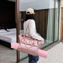 Dry-Wet Separation Yoga Handbag Large Capacity Multifunctional Bag (Pink) Newly