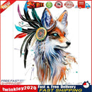 Wolf 5D DIY Part Drill Special Shaped Diamond Painting Color Cross Stitch Newly