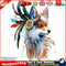 Wolf 5D DIY Part Drill Special Shaped Diamond Painting Color Cross Stitch Newly
