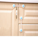 Child Refrigerator Door Stopper Cupboard Drawer Cabinet Lock Baby Safety Lock