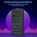 Portable Wireless 8Multi Voice Changer Microphone Disguiser For Mobile T8Z9