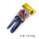 20pcs/set Portable Ice Fishing Rod Top Tip Winter Ocean Fishing Pole Extension