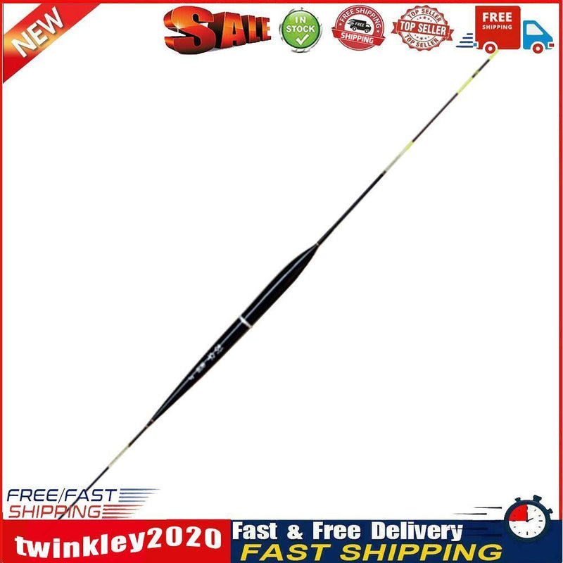 Electronic LED Light Fishing Float Bite Alarm Luminous Fish Tackle (Black) Newly