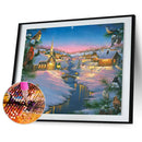 A/A Enjoymentlin Diamond Snowball, Round Rhinestone Wall