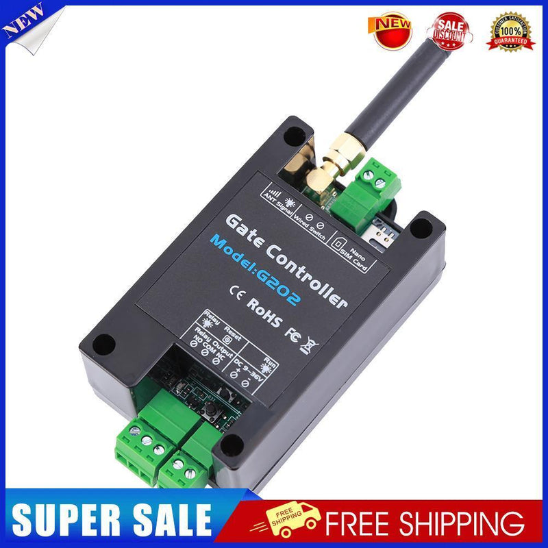 2G Wireless Door Access Remote Control GSM Gate Door Opener Relay Switch