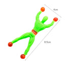 Creative  ? Mini Flexible Vent Gift Sticky Wall Flip Climb Men Somersault