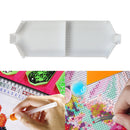 Diamond Painting Bead Sorting Tray Stackable Rhinestone Plate (1pc White) Newly