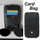 Ticket Holder Card Clip Sunglasses Case Sun Visor Storage Bag Ticket File