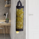 Reusable Grocery Bag Holder Nylon Hanging Trash Bags Store Organizer (C) Newly