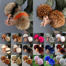 Accessories Winter Ladies Plush Cuff Windproof Oversleeve Wrist Faux Fur