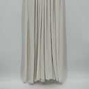 BCBGMAXAZRIA Dress Women Medium White Gown Sheer Cut Out Flowy Fairy Retro 70s