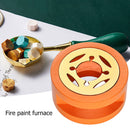 Retro Wax Seal Melting Pots Furnace Sealing Wax Stove Pot Beads Heaters (C)