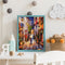Couple in Alley Oil Paint By Numbers Kit DIY Acrylic Painting on Canvas