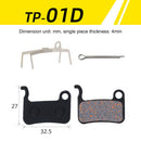 1 Pair MTB Bicycle Disc Brake Pads for BB5 M446 Cycling Bike Parts (TP01D) Newly