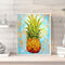 Abstract Pineapple Oil Paint By Numbers Kits DIY Handpainted on Canvas Wall Art
