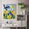Bird and Flower Oil Paint By Numbers DIY Handpainted on Canvas Wall Art Pic