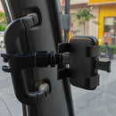 Car Phone Holder 360 Degree Rotatable Rearview Mirror Seat Cell Phone Holder
