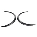 2pcs Arch Wheel Eyebrow Lip Fender Flares Auto Exterior for Car SUV Black Newly