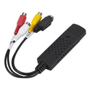 USB Video Audio Capture Converter VHS to Digital for Windows 2000 XP Vista Newly