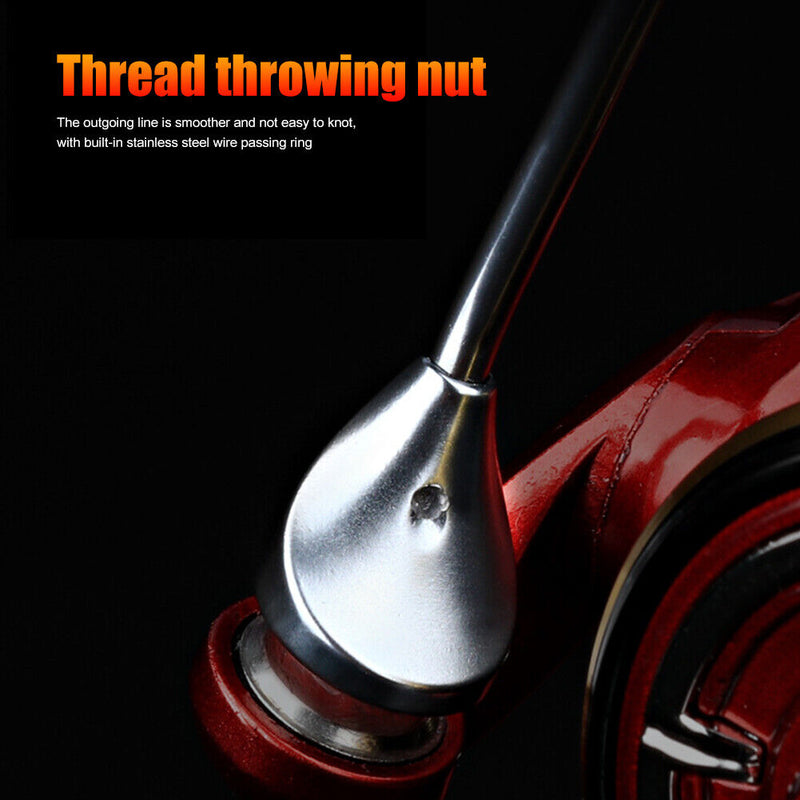 Fishing Reel 6.2 1 5+1BB Metal Spool Spinning Wheel Drag System (LT2500) Newly