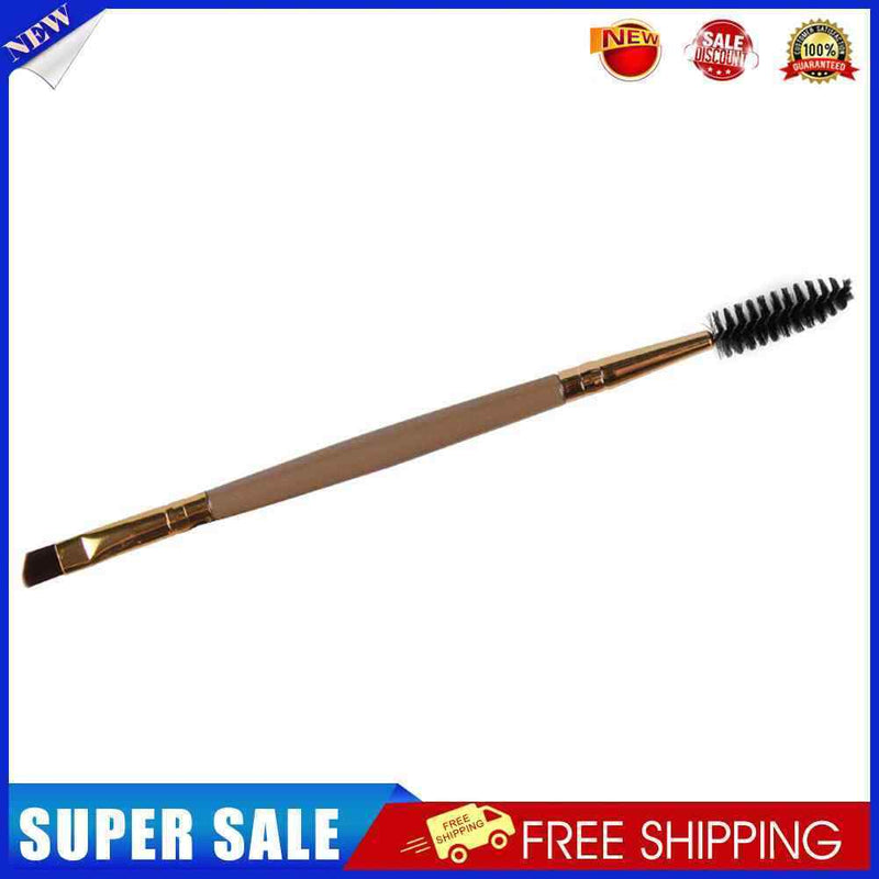 1pc Double Head Brush Pro Eye Lash Eye Brow Brush Cosmetic Makeup Brush