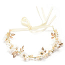 Hair Accessories Bride Daisy Headwear Crown Headband Crystal Flower Hairband