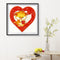 5D DIY Diamond Painting Valentines Day Love Full Round Drill Decor Art Picture