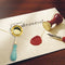 Sealing Wax Spoon Solid Wood Retro Wax Spoon Decorative Stamp Craft (Green)