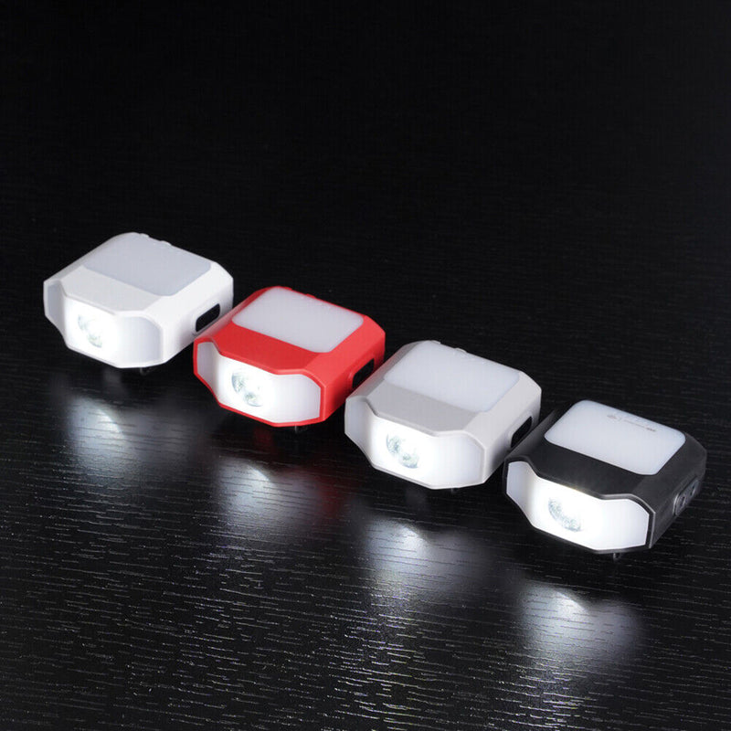 Sensor Hat Clip Light Headlight COB LED Outdoor Camping Running Fishing Headlamp