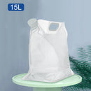 15L Foldable Portable Outdoor Camping Cooking BBQ Water Bag Carrier (White)