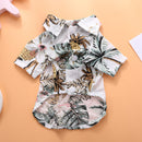 Cute Pets Dog Costume Dog Hawaiian Style Dog Puppy Shirt for Pet Supply