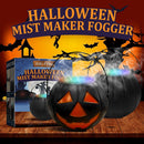 Halloween Jar Atomizing Light Holiday Party Prop Witch Fog Machine for Bar House