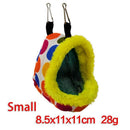 Hanging Thick Plush Parrot Tent Pet Hammock Bird Nest Cage Hamster Sleep Bag